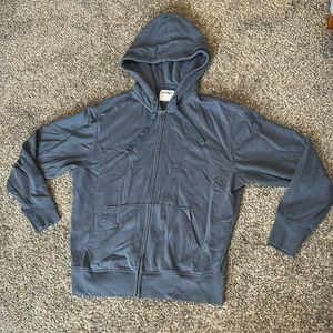 Blue Zip-Up Jacket